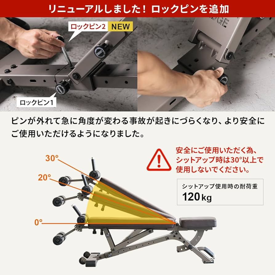 リーディングエッジ　アジャスタブルベンチ LE-B100R ※引取り価格あり LEADING EDGE ☆9/5-7 15%OFFクーポン☆アジャスタブルベンチ LE